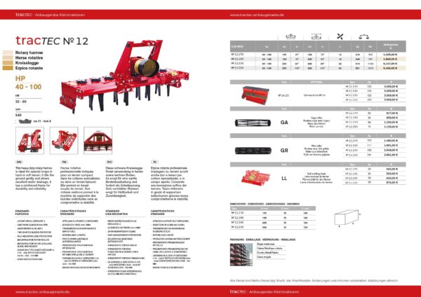 tracTEC № 12 Kreiselegge